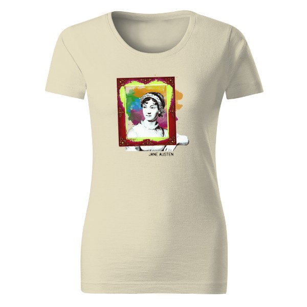 Tričko s potiskem Jane Austen