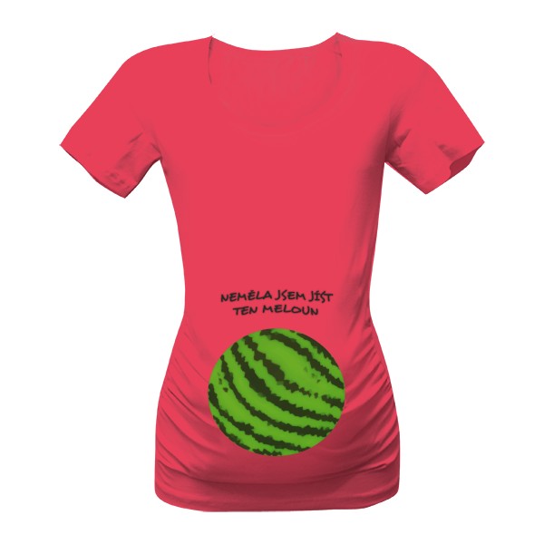 Tričko s potiskem Melounové semínko