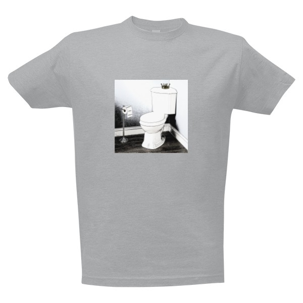 Tričko s potiskem Prezidentova toaleta