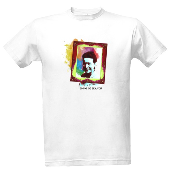 Tričko s potiskem Simone de Beauvoir
