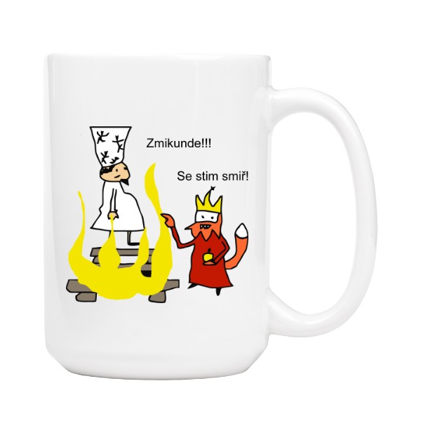 Hrnek velký s potiskem Hnrek Se stim smiř 